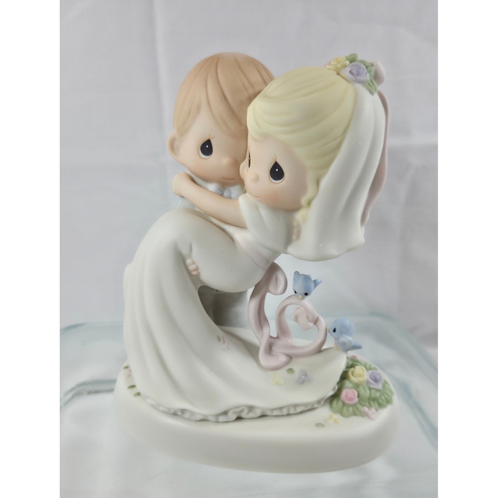 Precious Moments To Have And To Hold Wedding Figurine 630028 Porcelain White